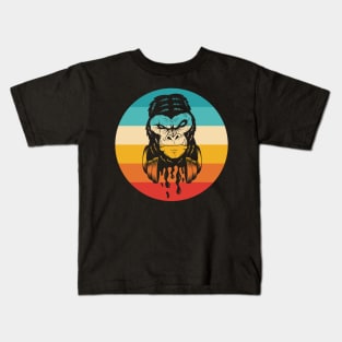 Monkey Music Retro Kids T-Shirt